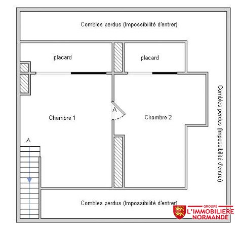 Appartement 3 pièces 63 m² · à Louviers · 63 m² · 128 000 €